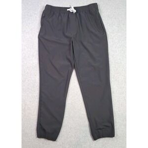 Cove Jogger Pants Mens 2XL Gray Recycled Poly Spandex Elastic Cuffs Waist